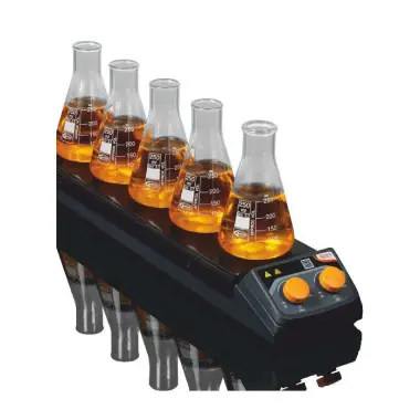 Digital Magnetic Stirrer with Heating Plate, 5-Position